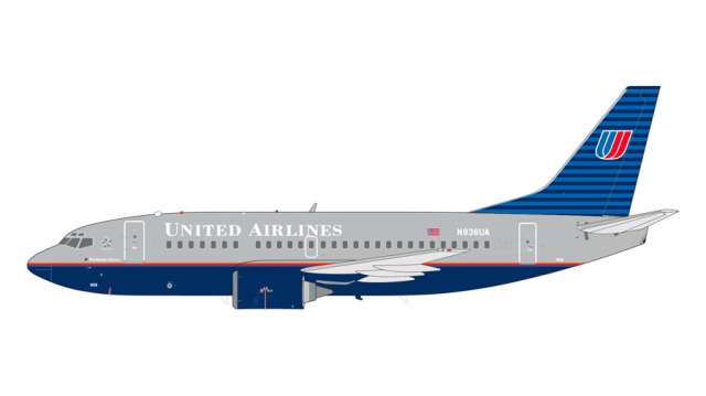 [予約]Gemini Jets 1/200 (ダイキャスト製) 737-500 ユナイテッド航空 N936UA battleship livery