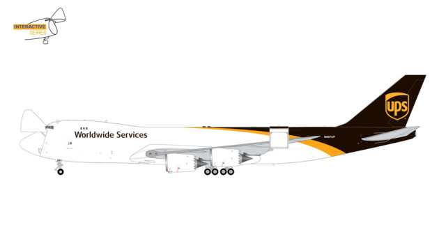 [予約]Gemini Jets 1/200 (ダイキャスト製) 747-8F UPS航空 N607UP [IS]