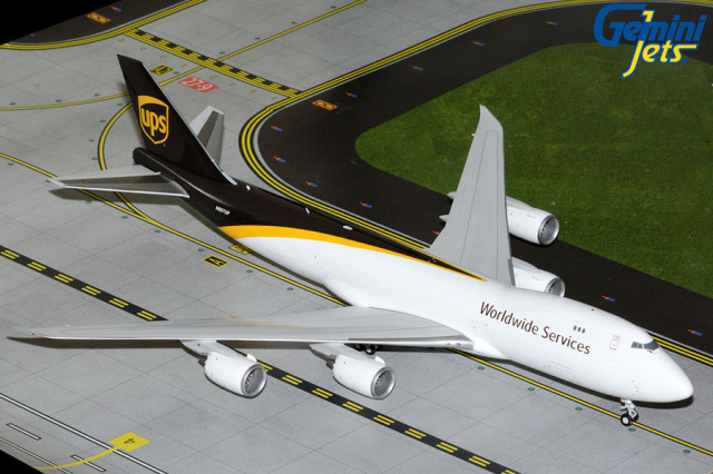 [予約]Gemini Jets 1/200 (ダイキャスト製) 747-8F UPS航空 N607UP