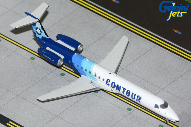 Gemini Jets 1/200 (ダイキャスト製) E145LR コンツアー・エアラインズ N12552
