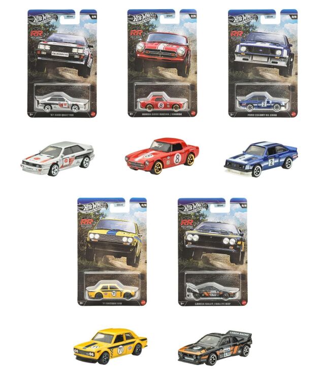 Hot Wheels  (ダイキャスト製) テーマオートモーティブ アソート - ラリー・レーサーズ