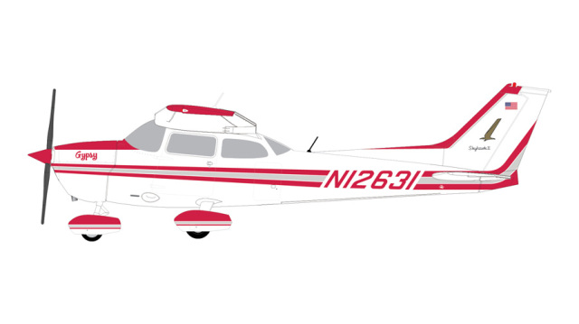 Gemini General Aviation 1/72 (ダイキャスト製) セスナ 172S スカイホーク Sporty's edition N12631