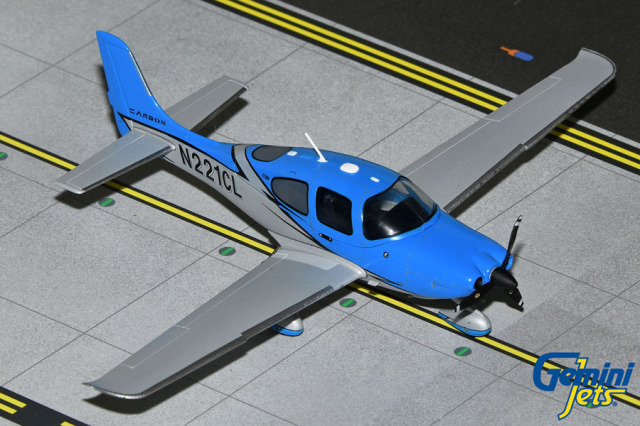 Gemini General Aviation 1/72 (ダイキャスト製) シーラス SR22T-GTS G6 Carbon N221CL Sporty's/WrightBros.Collection