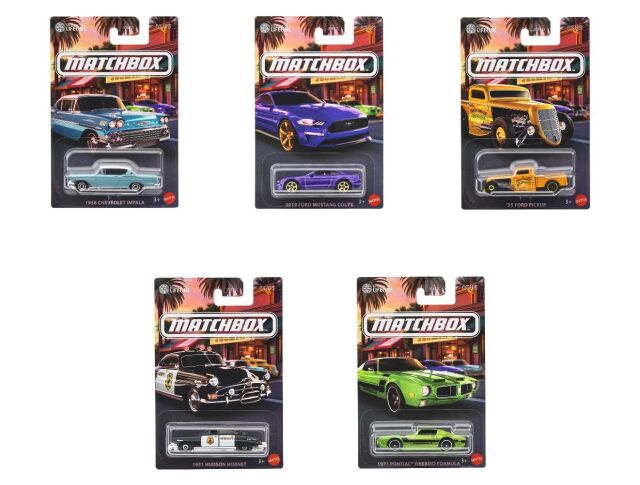 [予約]MATCHBOX  テーマ アソート - ローカル クルーザーズ