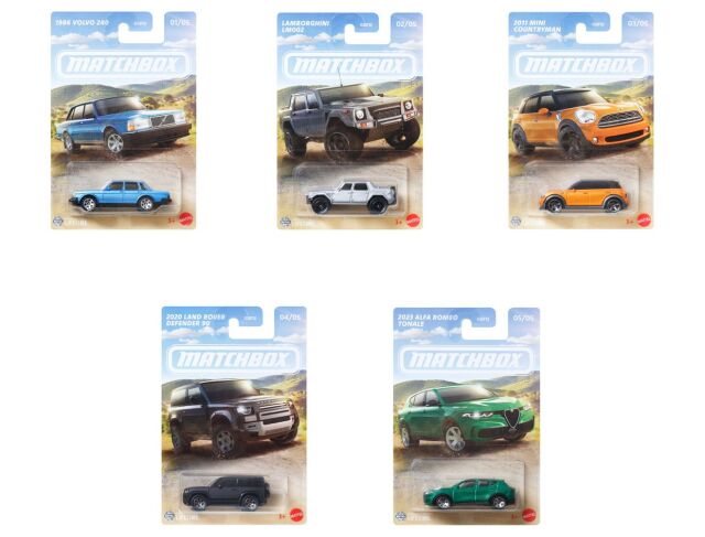 【希少】モーターカーコレクション カード 2box 箱ヨゴレあり MATCHBOX テーマ アソート - ヨーロッパ