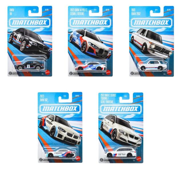 [予約]MATCHBOX 1/64 (ダイキャスト製) ベーシックカー アソート