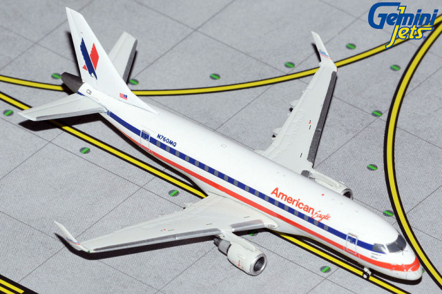Gemini Jets 1/400 (ダイキャスト製) E170 アメリカンイーグル レトロカラー N760MQ