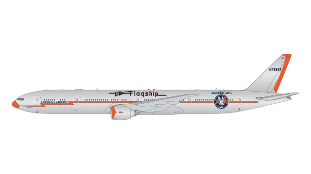 [予約]Gemini Jets 1/400 (ダイキャスト製) 777-300ER アメリカン航空 "Flagship DFW" N735AT