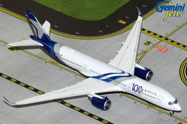 1/144 A350-900 デルタ航空 N501DN デスクトップモデル Herpa Wings A350-900XWB デルタ航空 N501DN 1/500 [530859]