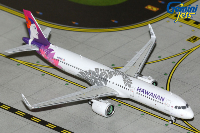 Gemini Jets 1/400 (ダイキャスト製) A321neo ハワイアン航空 N209HA