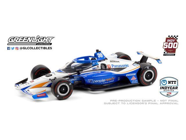 グリーンライト 1/18 2020 INDY 500 #30 佐藤琢磨