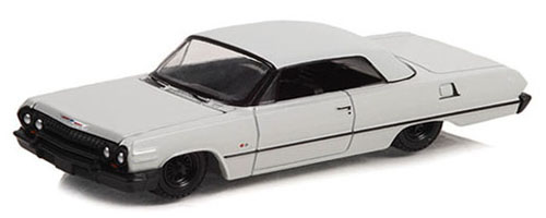 グリーンライト 1/64 北米限定 1963 シボレー インパラ ローライダー グレー ※並行輸入品