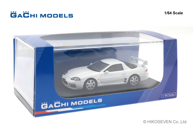 京商 フカシロ商事 1/43 三菱　ギャラン　GTO GS-RZippo GACHI MODELS 1/64 (ダイキャスト製) 三菱 GTO (1998) ギャラクシー
