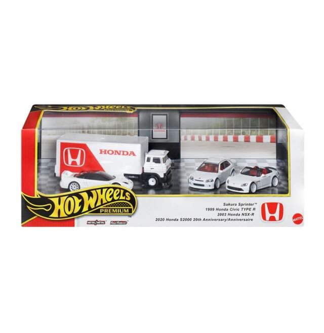 Hot Wheels プレミアムコレクターセットアソート - ホンダ タイプR ヘリテージ