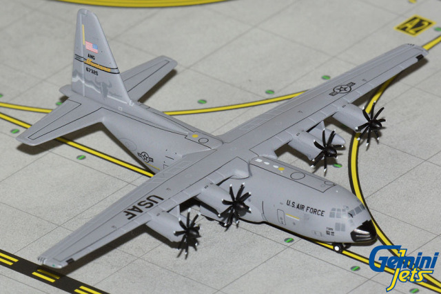 Gemini Macs 1/400 (ダイキャスト製) C-130H アメリカ空軍 モンタナ空軍州兵 96-7325
