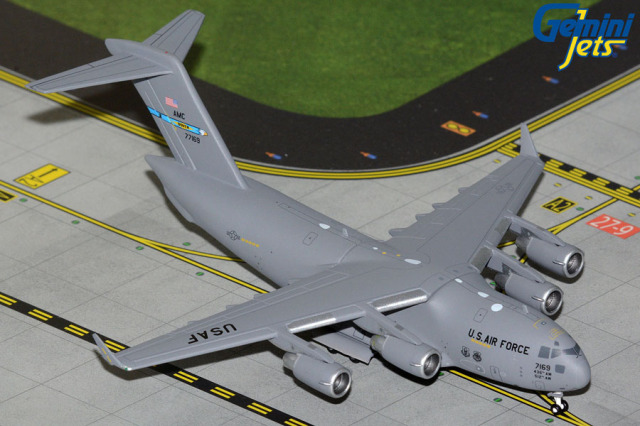 [予約]Gemini Macs 1/400 (ダイキャスト製) C-17A アメリカ空軍 ドーバー空軍基地 07-7169