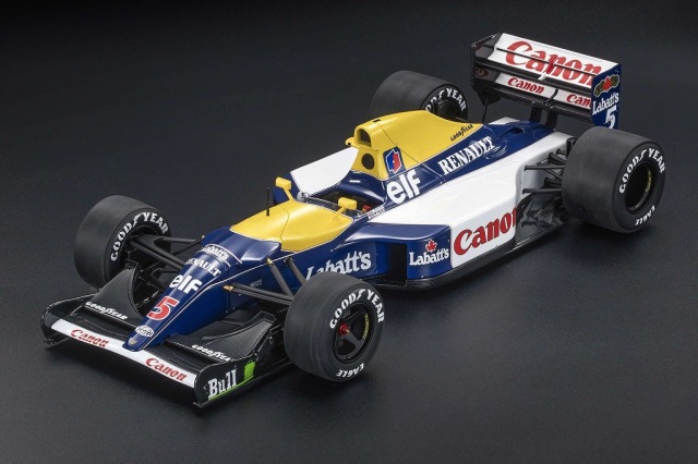 [予約]TOPMARQUES  1/43 (レジン製) ウィリアムズ FW14/B 1992 イギリスGPウィナー No.5 N.マンセル ※再受注