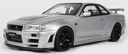 [予約]GTスピリット 1/8 (レジン製) ニスモ R34 GT-R Z-tune 2005 (シルバー)