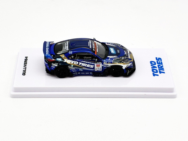 GULLIVER64 (ガリバー64) 1/64 (ダイキャスト製) GR86 Team Toyo Tires