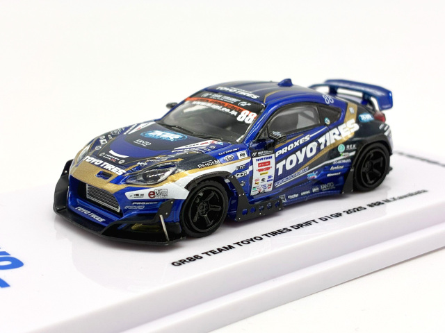 GULLIVER64 (ガリバー64) 1/64 (ダイキャスト製) GR86 Team Toyo Tires Drift D1GP 2025 #88 M.Kawabata