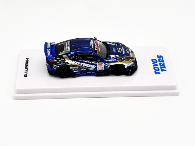 GULLIVER64 (ガリバー64) 1/64 (ダイキャスト製) GR86 Team Toyo Tires