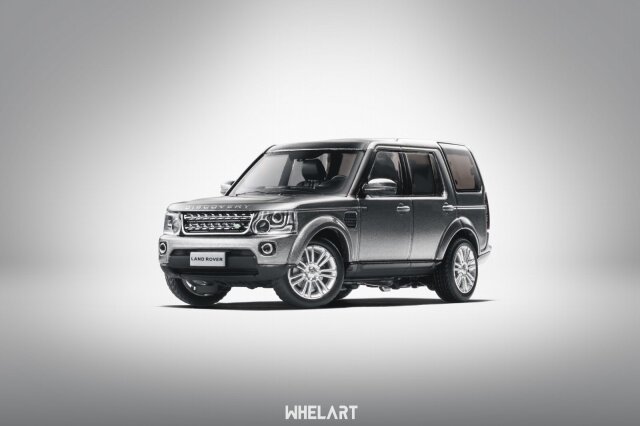 [予約]WHELART 1/64 (ダイキャスト製) Land Rover Discovery 4 グレー ※左ハンドル