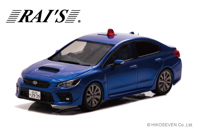 RAI'S (レイズ) 1/43 スバル WRX S4 2.0GT Eye Sight (VAG) 2019 埼玉県警察高速道路交通警察隊車両 (覆面 青) ※限定800台