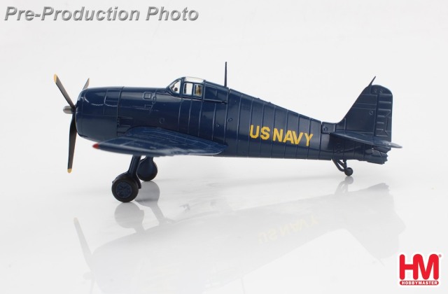 HOBBY MASTER 1/72 (ダイキャスト製) F6F-5 ヘルキャット “アメリカ海軍 ブルーエンジェルズ 1-4番機 デカール付属版"