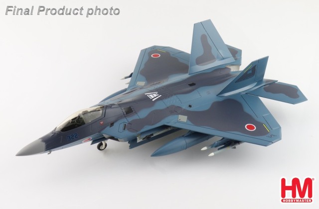 HOBBY MASTER 1/72 (ダイキャスト製)  F-22 ラプター "航空自衛隊 想定塗装" w/AAM-3　