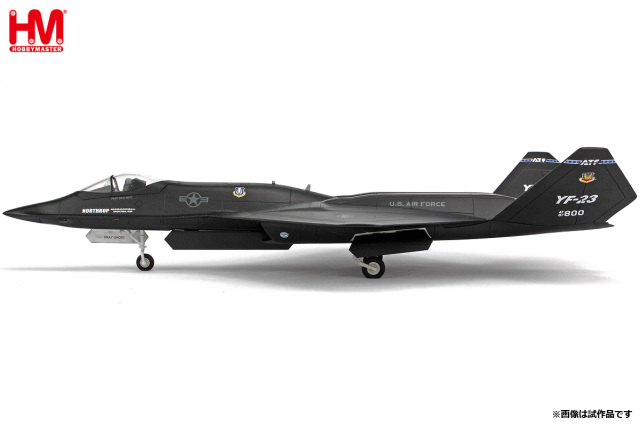 S14 1/144 YF-23 BLACK WIDOW Ⅱ PAV-2 009. YF-23 Black Widow II (PAV-2 Gray Ghost) (完成品飛行機