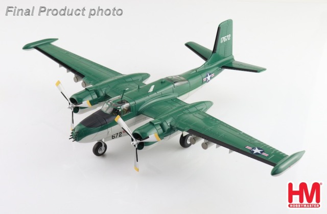 HOBBY MASTER 1/72 (ダイキャスト製) B-26K カウンター・インベーダー “アメリカ空軍 1960″