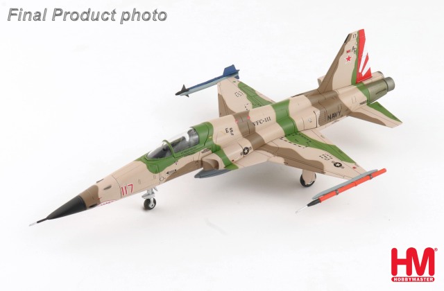 [予約]HOBBY MASTER 1/72 (ダイキャスト製) F-5N "Adversary Fighter" Red 117, 761533, VFC-111, 2014