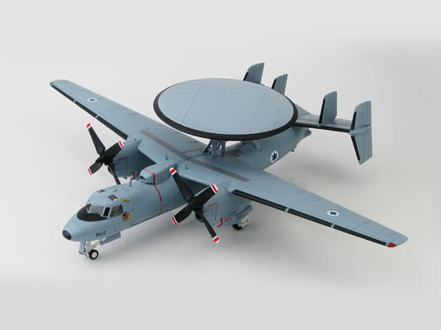 【SALE】HOBBY MASTER 1/72 (ダイキャスト製) E-2C ホークアイ "イスラエル空軍"