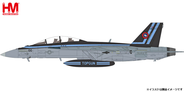 HOBBY MASTER 1/72 (ダイキャスト製) F/A-18F スーパーホーネット"アメリカ海軍戦闘機兵器学校 50周年記念"