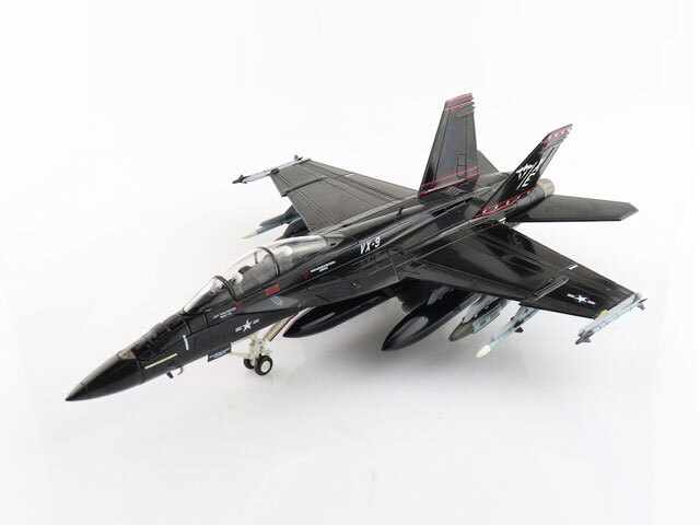 HOBBY MASTER 1/72 (ダイキャスト製) F/A-18F スーパーホーネット “VX-9 ヴァンディ1w/フルウェポン”