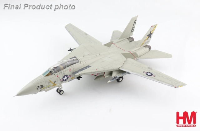 HOBBY MASTER 1/72 (ダイキャスト製) F-14A トムキャット "VF-33飛行隊長 デール・スノッドグラス機"
