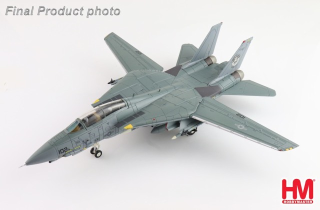 HOBBY MASTER 1/72 (ダイキャスト製) F-14D トムキャット 第31戦闘攻撃飛行隊 "トムキャット・サンセット 2006"
