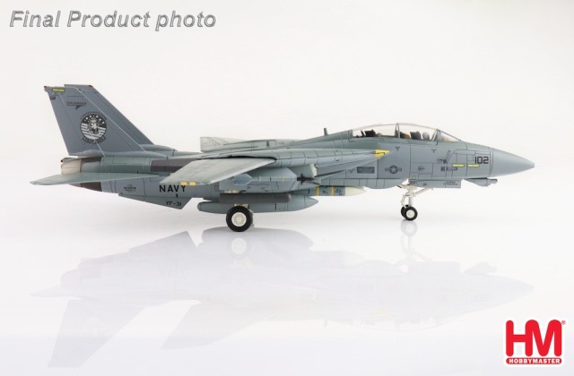 HOBBY MASTER 1/72 (ダイキャスト製) F-14D トムキャット 第31戦闘攻撃
