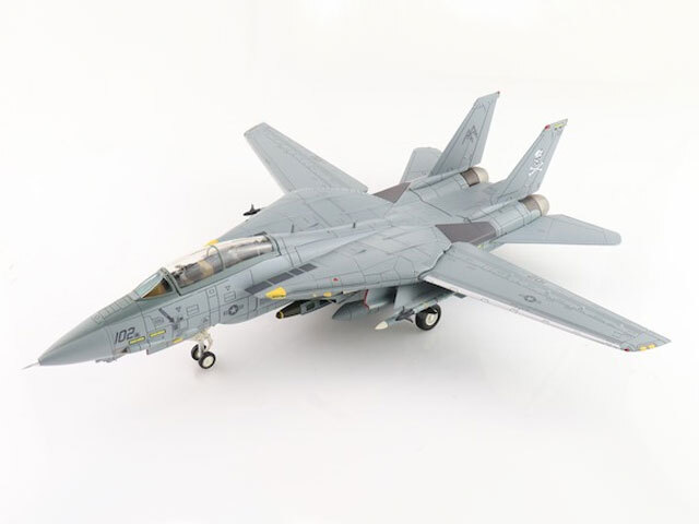 HOBBY MASTER 1/72 (ダイキャスト製) F-14B トムキャット 第103戦闘攻撃飛行隊 “ジョリーロジャース 2000″