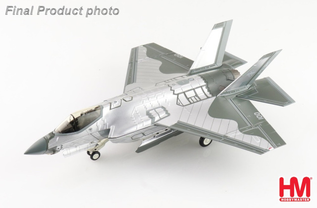 HOBBY MASTER 1/72 (ダイキャスト製) F-35C ライトニングII"アメリカ海軍 ミラーコーティング塗装 2022"