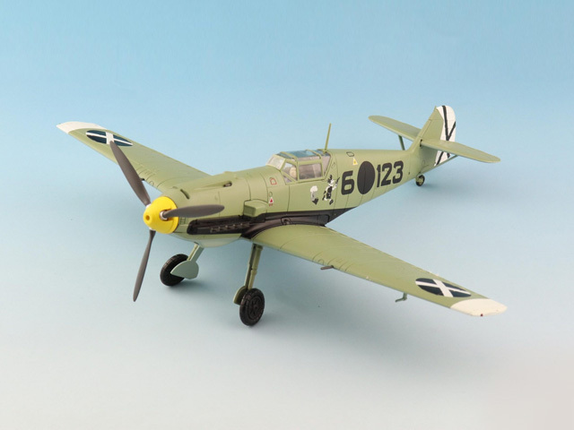 HOBBY MASTER 1/48 (ダイキャスト製) Bf-109E-3 メッサーシュミット "ハンス・シュモラー-ハルディ機"