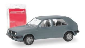 herpa Cars&Trucks 1/87 ミニキット フォルクスワーゲン ゴルフII 4ドア ミスティグレー
