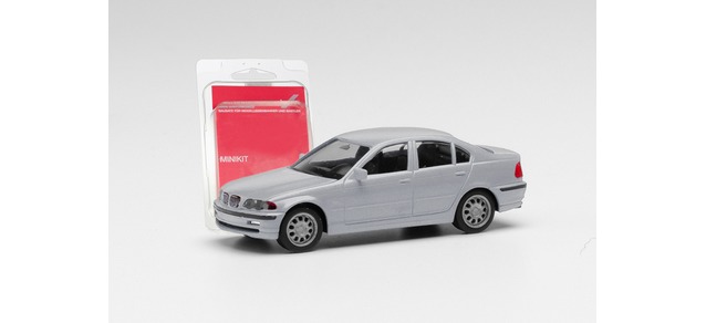 herpa Cars&Trucks 1/87 ミニキット BMW 3シリーズ E46 リムジン シルバーグレイ