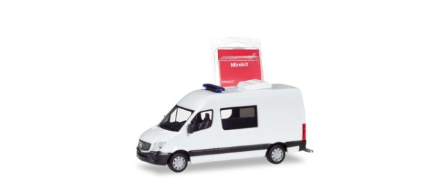 herpa Cars&Trucks 1/87 ミニキット メルセデスベンツ スプリンター セミバス ホワイト