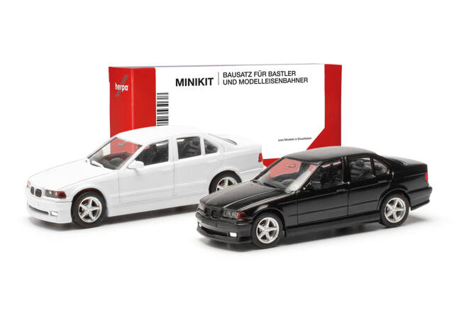 herpa Cars&Trucks 1/87 ミニキット BMW 3シリーズ E36 ACシュニッツァー (2台セット)