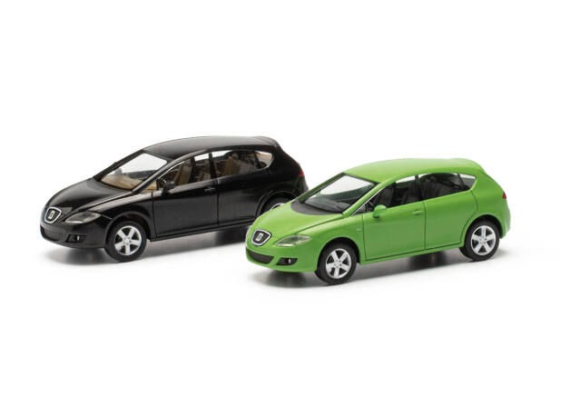 herpa Cars&Trucks 1/87 ミニキット セアト レオン (2台セット)