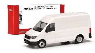 herpa Cars&Trucks 1/87 ミニキット フォルクスワーゲン クラフター ハイルーフ＆ツインドライブ ホワイト