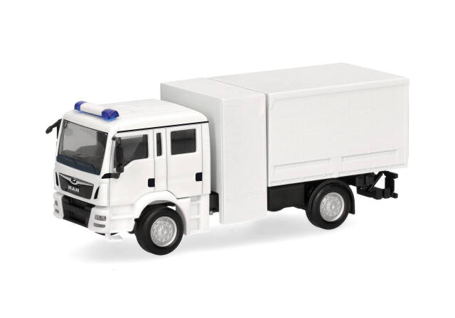 [予約]herpa Cars&Trucks 1/87 (プラスチック製) ミニキット MAN TGM 多目的車両(MzGW) ホワイト