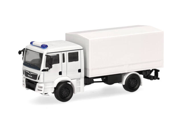 herpa Cars&Trucks 1/87 (プラスチック製) ミニキット MAN TGM多目的車両(MzKW) ホワイト