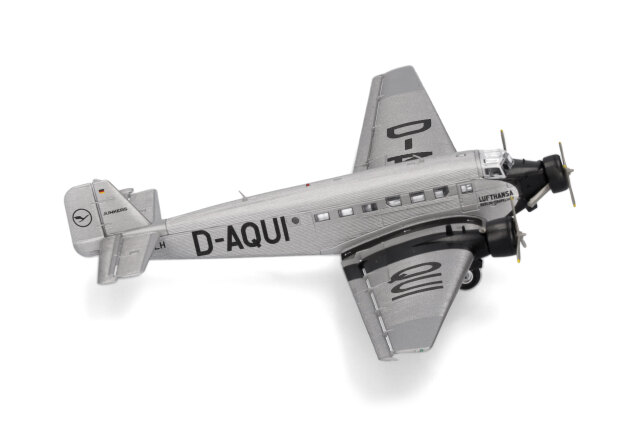 [予約]herpa wings 1/160 (プラスチック製) Ju-52 ルフトハンザ・ユンカース D-AQUI
